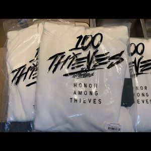 100 Thieves Cream Hoodies size M and L 2019